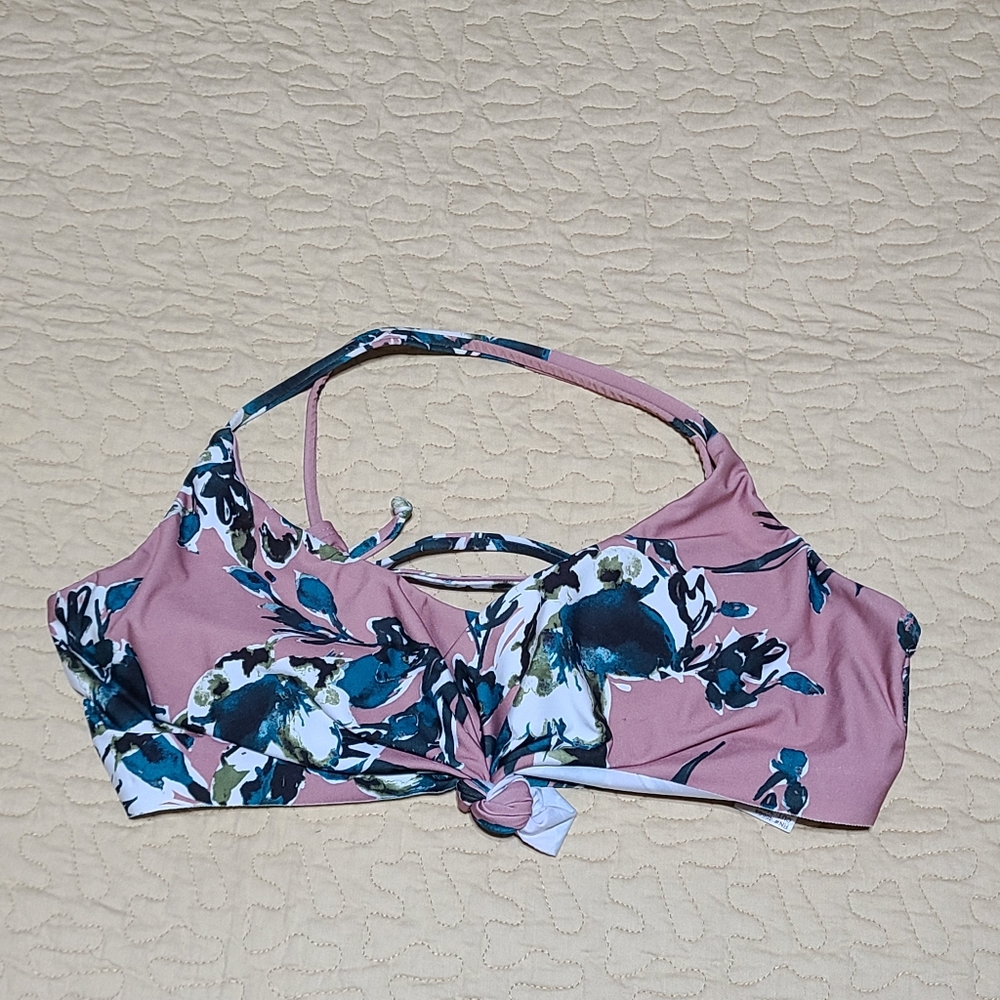 Splendid Floral Water color 2 piece swimsuit bikini size M - Picture 6 of 9